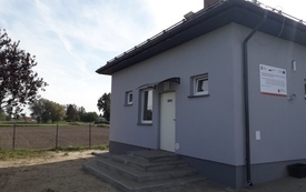 świetlica w turzy - wejście do kotłowni