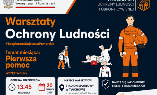 Zdjęcie do Warsztaty Ochrony Ludności w Tłuchowie