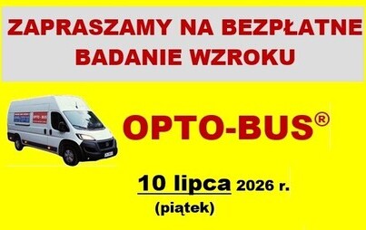Zdjęcie do Bezpłatne badanie wzroku w Tłuchowie &ndash; OPTO-BUS