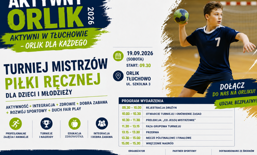Zdjęcie do Zapraszamy na turniej piłki ręcznej na Orliku