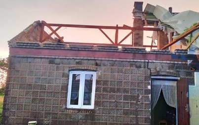 Zdjęcie do Zerwany dach w Tłuch&oacute;wku