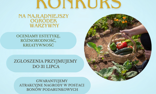 Zdjęcie do Konkurs &bdquo;Najpiękniejszy ogr&oacute;dek warzywny w Gminie Tłuchowo 2026&rdquo;