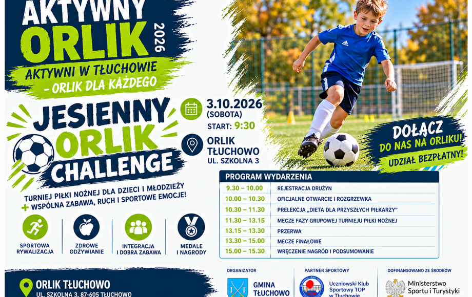 Jesienny Orlik Challenge w Tłuchowie